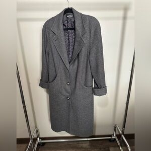 Elegant Gray Women's Coat